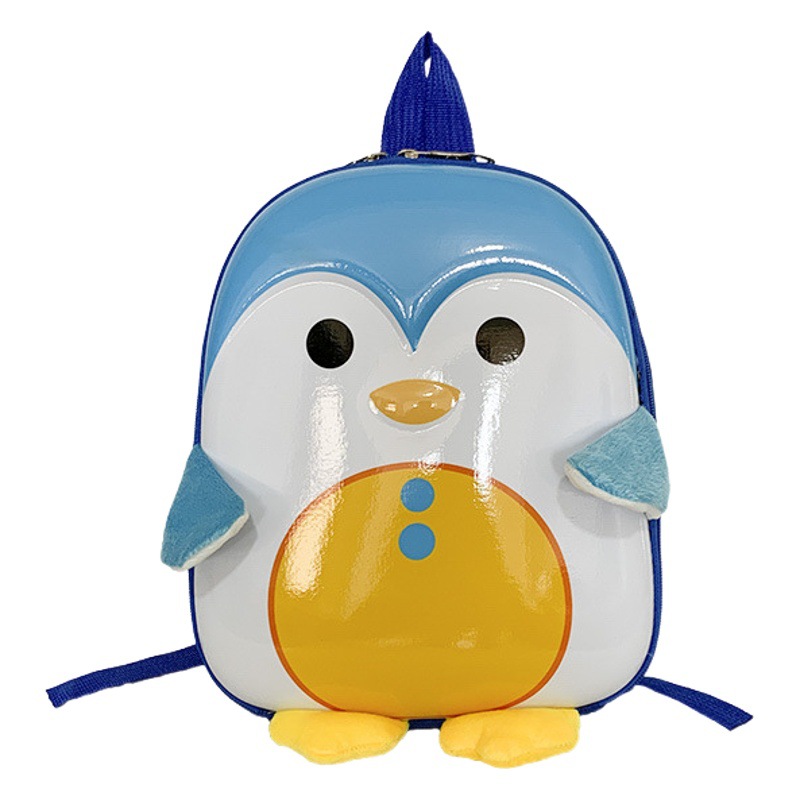 Ins New Cartoon Little Penguin Kidsren's Casual Hard Shell Schoolbag Kindergarten 3-5 Years Old Baby Lightweight Backpack