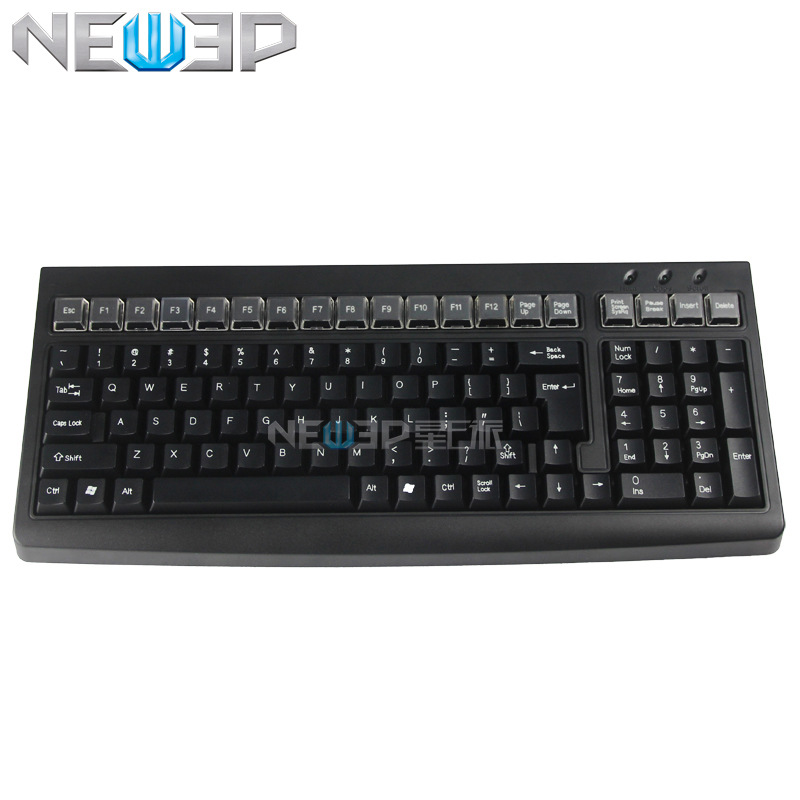 Picture of POS cash register keyboard PS/2 interface cash register keyboard shopping mall supermarket cash register computer keyboard USB