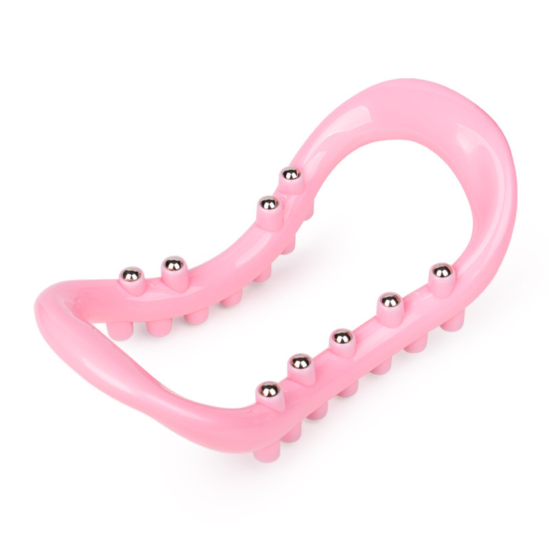 Picture of Yoga Massager Pull Back Ring Yoga Ring Open Back Massage Yoga Ring Magic Ring Bump Open Shoulder Steel Ball Yoga Ring