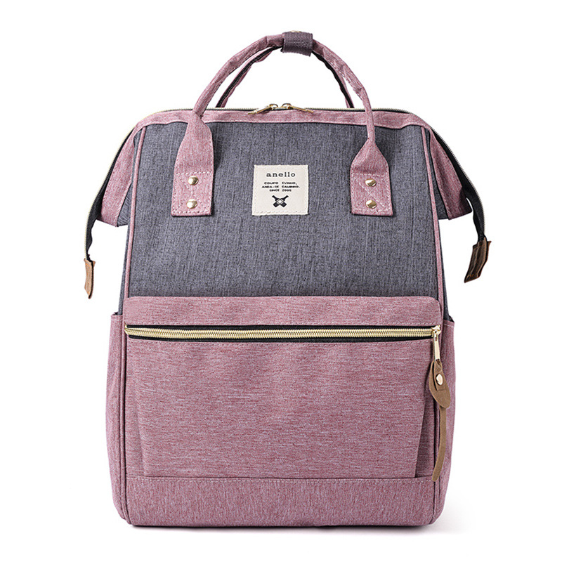 Picture of A Korean-style Mummy Bag Women's Lightweight Large Capacity Multifunctional Maternal and Baby Bag Waterproof Oxford Diaper Backpack
