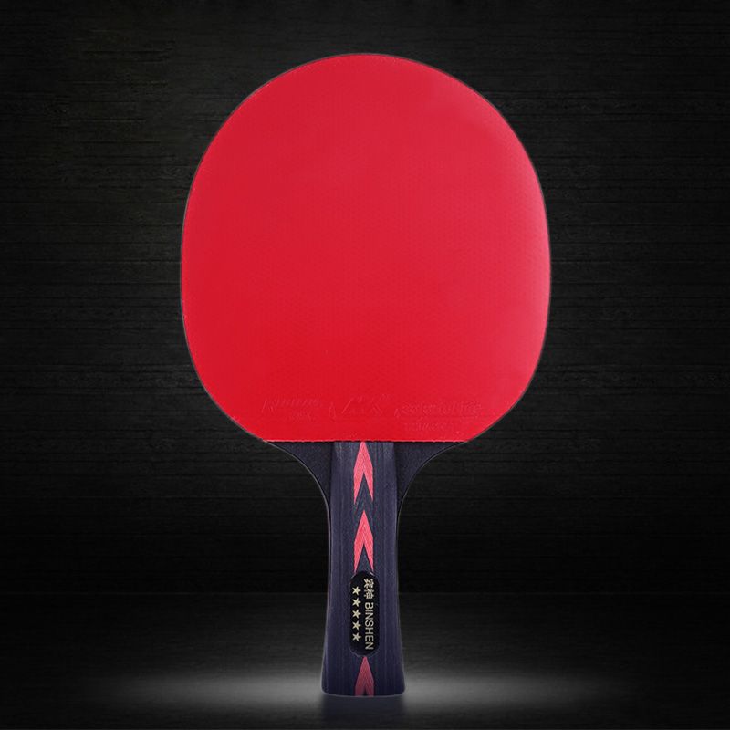 Picture of Five-star table tennis racket single table tennis board competition level 5-star table tennis racket horizontal racket straight racket table tennis racket single racket