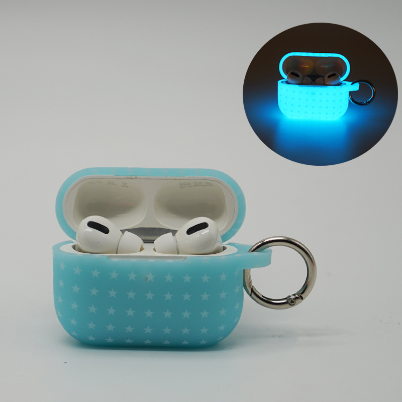 Picture of New applicable airpods protective case for apple 3 generation luminous earphone case airpods pro2 earphone protective case