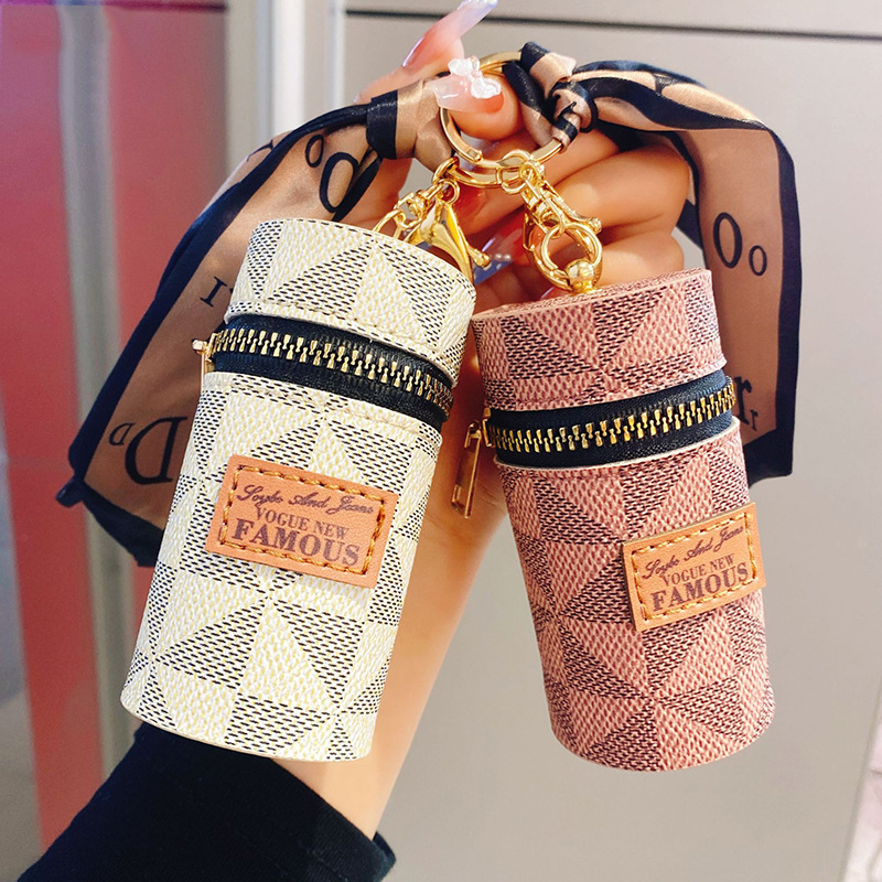 Picture of Bags for Women 2025 New Retro Presbyopia Leather Keychain Leather Mini Lipstick Bag Qiao Headphones Coin Pendant Bag