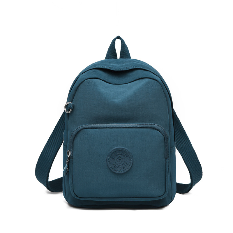 Picture of Fashion Water-repellent Nylon Cloth Bag Multi-functional Handbag Trendy Women's Backpack Casual Lightweight Student Schoolbag