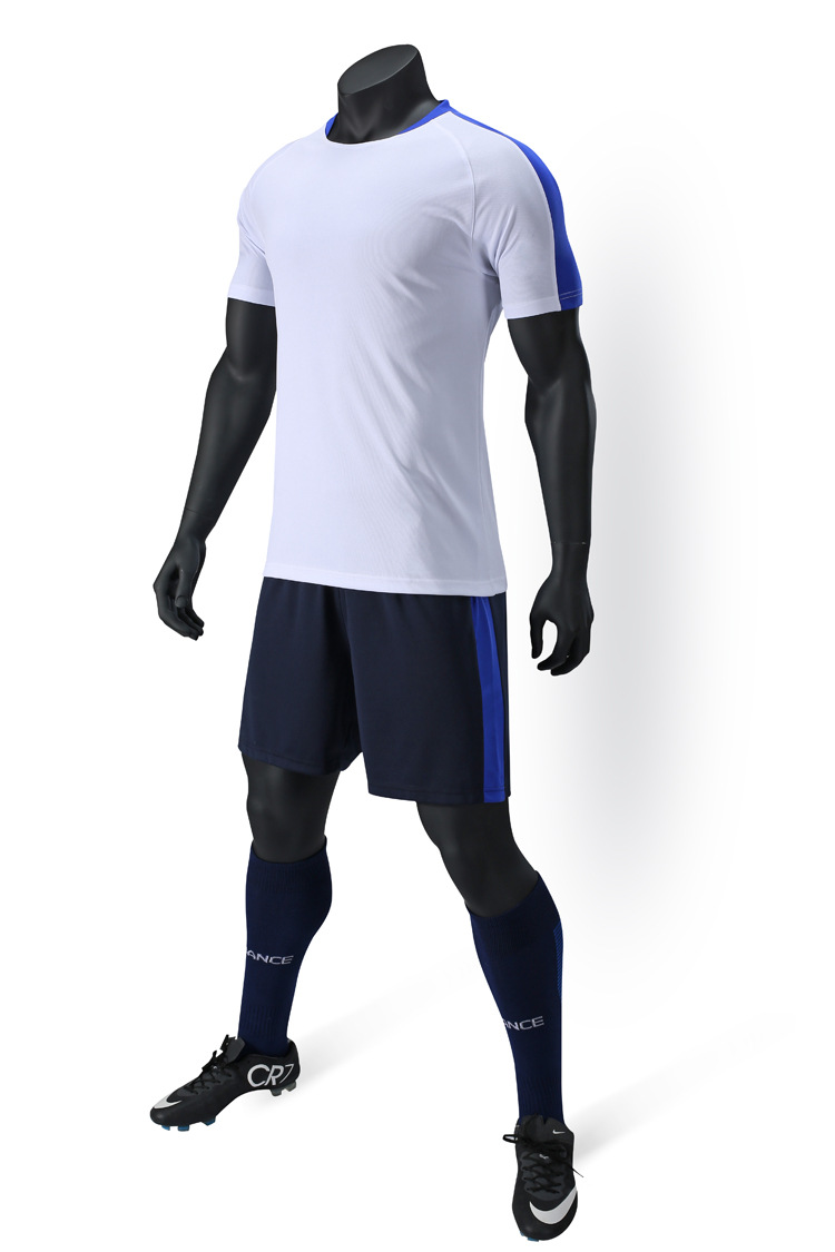 Picture of Weipao Adult and Children's Football Training Uniform Set Quick Breathable Football Uniform Competition Uniform Manufacturer Direct Supply Fan Version