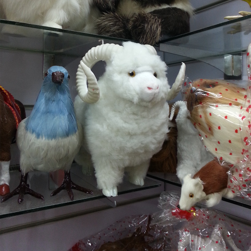 Picture of Wool sheep simulation animal year of sheep mascot sheep making sheep