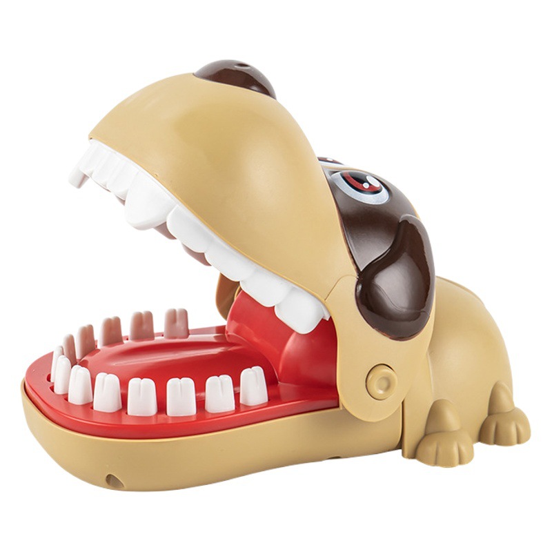 Children's toys bite fingers big mouth bite hands adorable dog tooth extraction toys adult games whole person evil dog toys wholesale