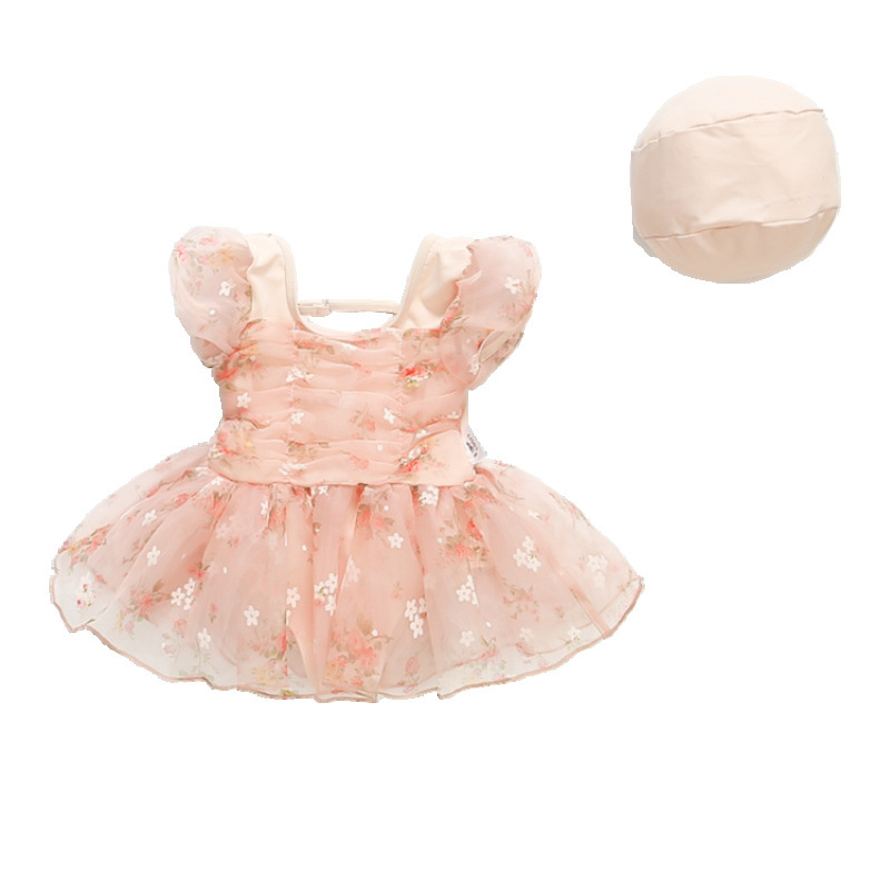 Picture of Girls' Swimsuits for Small and Medium-Sized Children 2025 Summer New Style Kidsren's Cute Swimsuits Princess Skirt Fairy Style Girls' One-Piece Swimsuits