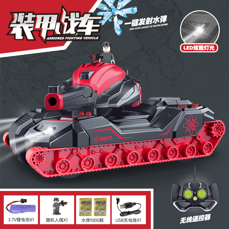 Picture of Cross-border hot children's figure remote control tank water bomb car boy gesture induction drift stunt armored car gift