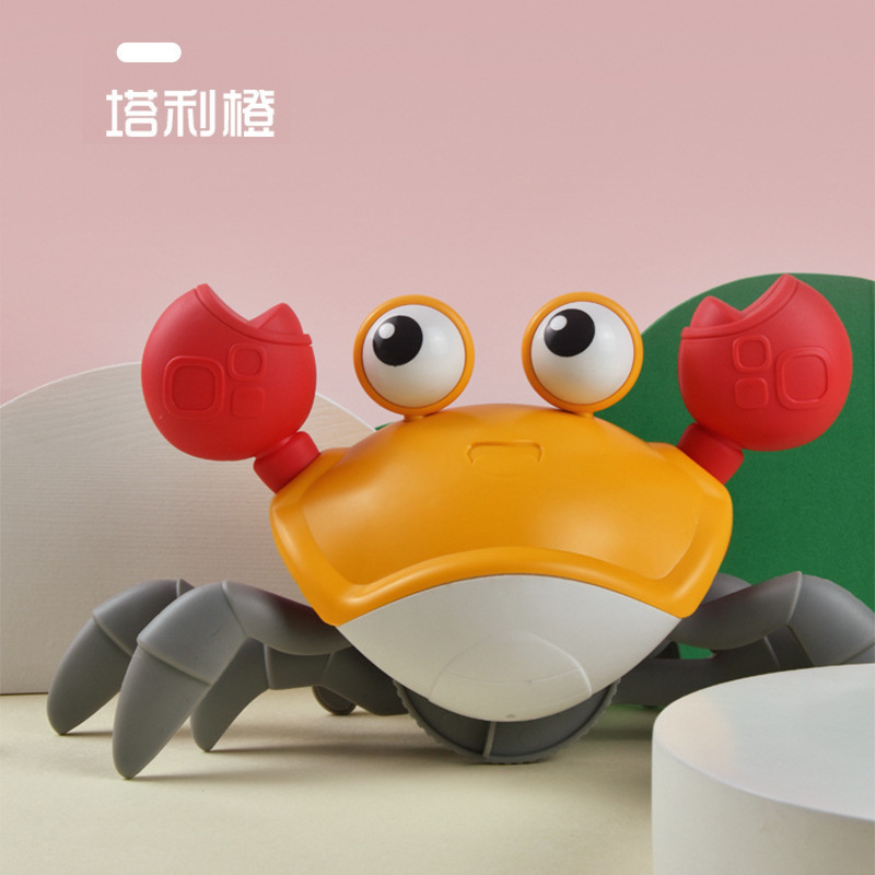 Picture of Cross-Border New Product escape crab automatic obstacle avoidance light music USB charging children crawling electric induction crab