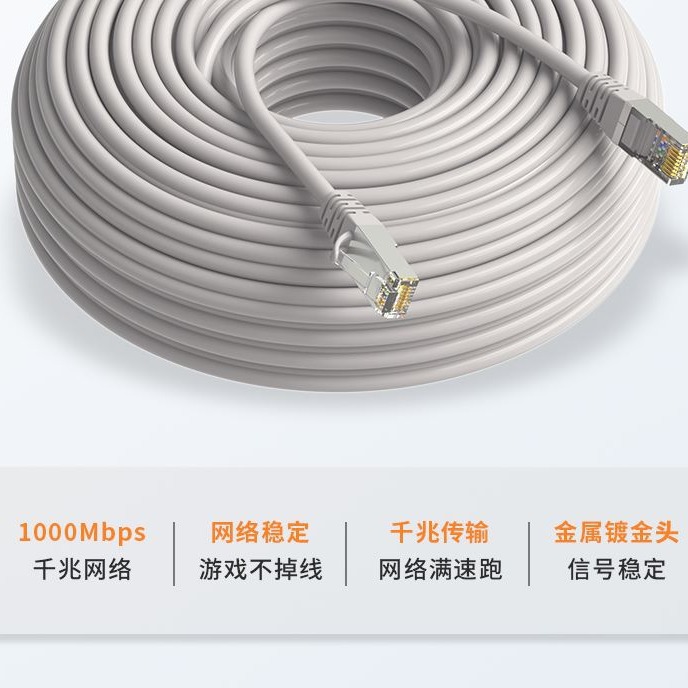 Picture of Home Has Diandian Cat6 Gigabit Network Cable 1/2/3/5/10/15/ 20m Price Finished Network Cable