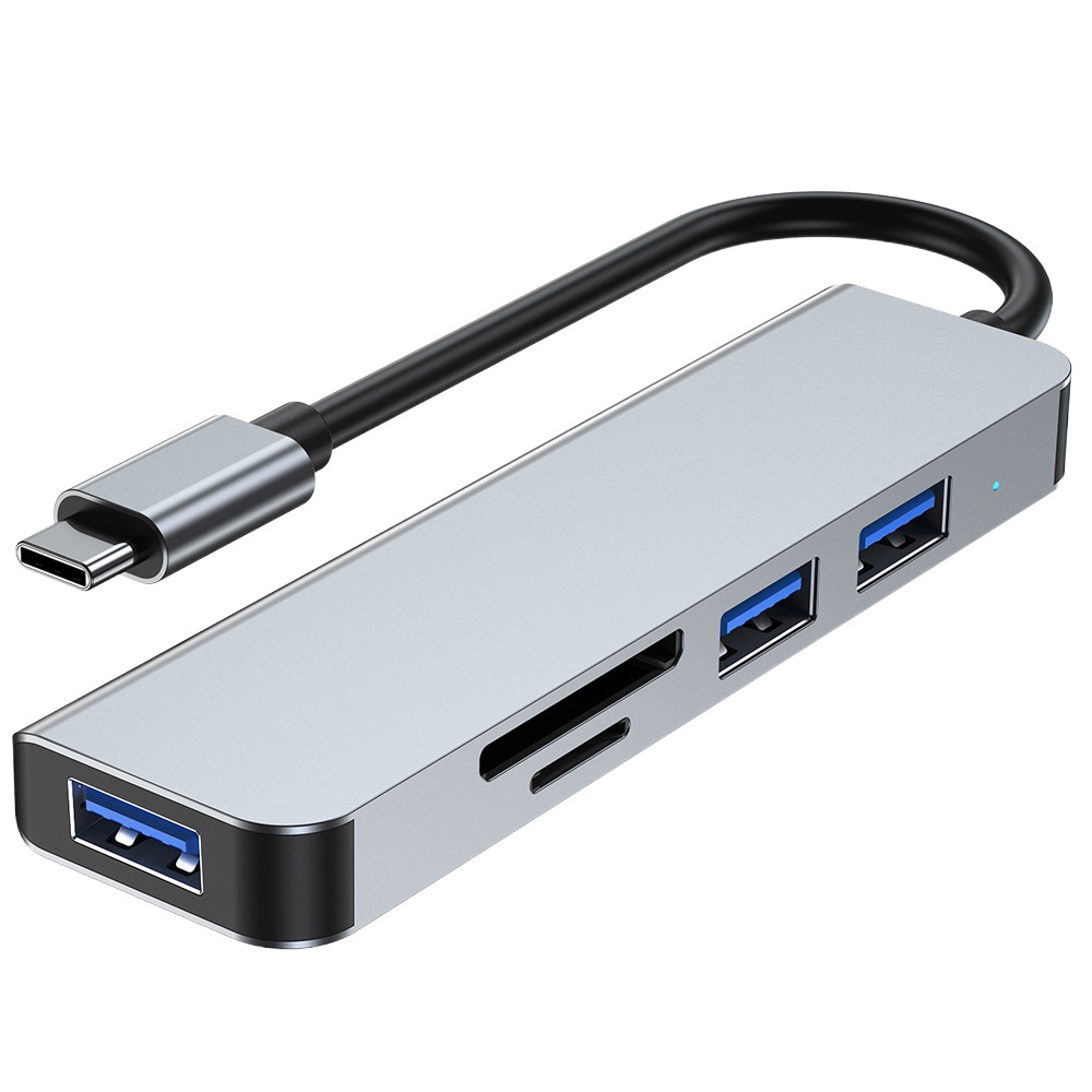 Factory direct supply Amazon hot typec to usb expansion hub hub3.0 card reader usb splitter