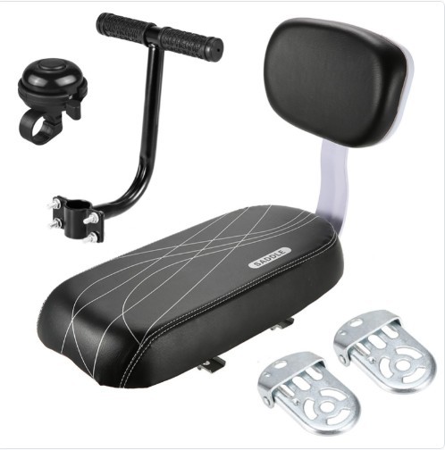 Picture of Bicycle Rear Cushion with Backrest Mountain Bike Rear Cushion Comfortable Child Seat Bicycle Rear Armrest