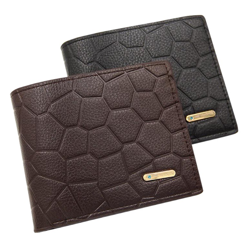 Factory Direct Supply Men's Wallet Wallet New Fashion Casual Coin Purse Large Capacity Coin Bag Wholesale