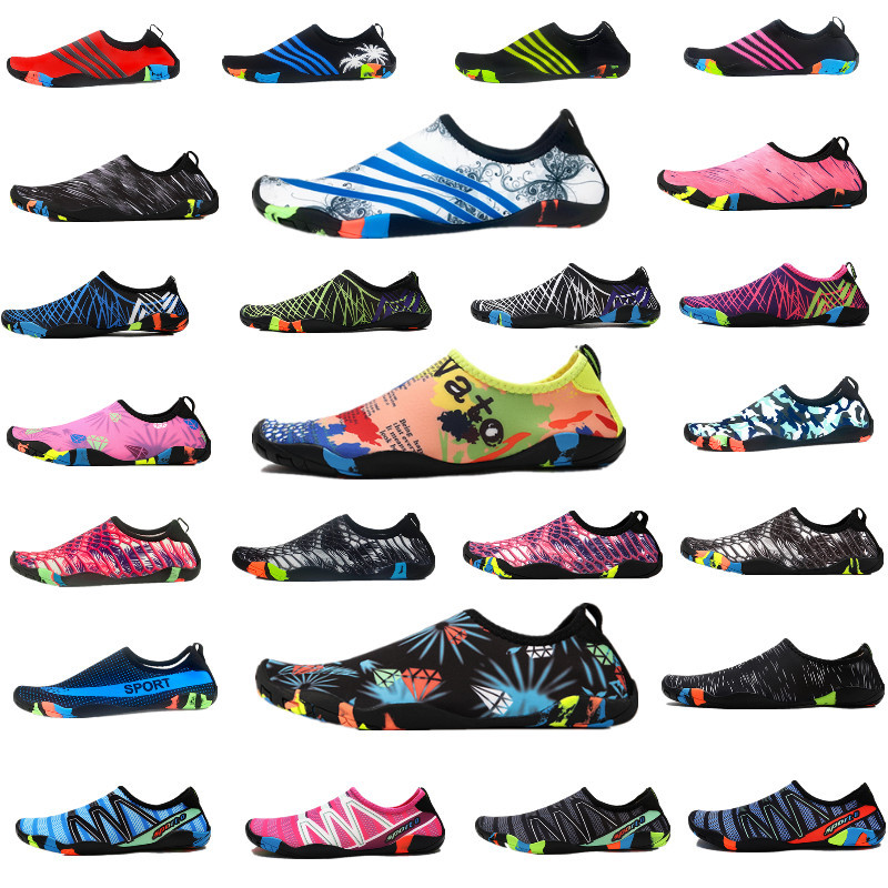 Cross-Border Wholesale Spot Swimming River Tracing Shoes Water Shoes Outdoor Couple Surfing Wading Beach Shoes for Men and Women