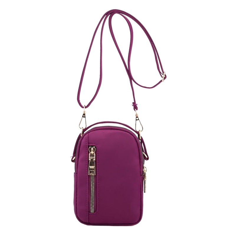 Simple and Fashionable Nylon Cloth Bag Women's Casual All-match Outgoing Shoulder Bag Lightweight Large Capacity Trendy Portable Crossbody Bag