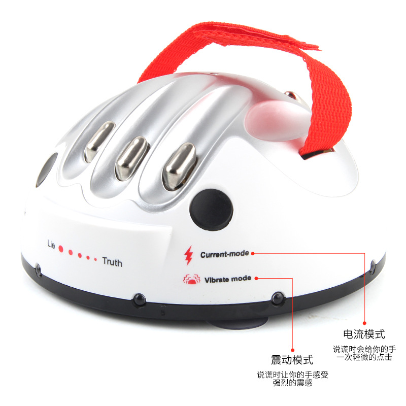 Picture of Micro Electric Shock Party Truth or Dare Lie Detector Finger Electric Shock New Strange Desktop Game Toy