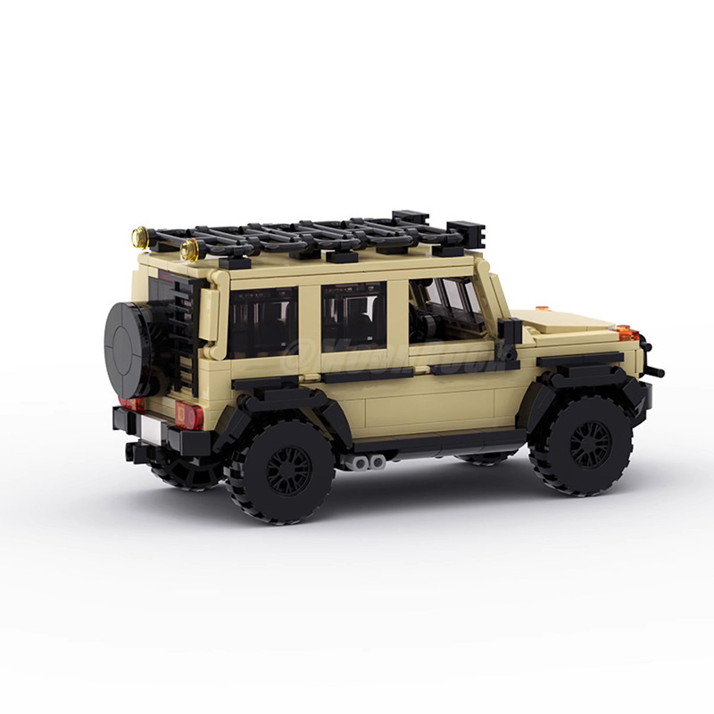 Picture of Compatible with Lego domestic building blocks MOC-118179 Mercedes-Benz G300P8 grid racing intelligence model
