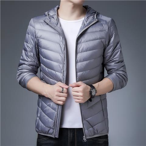Picture of Brand/handle light down cotton-padded jacket men's light and fat plus size fat guy down cotton-padded jacket tide