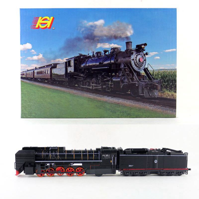 Picture of Shenghui children's toy alloy Model 1:87 classic forward 2 type 0001 steam locomotive sound and light back Force