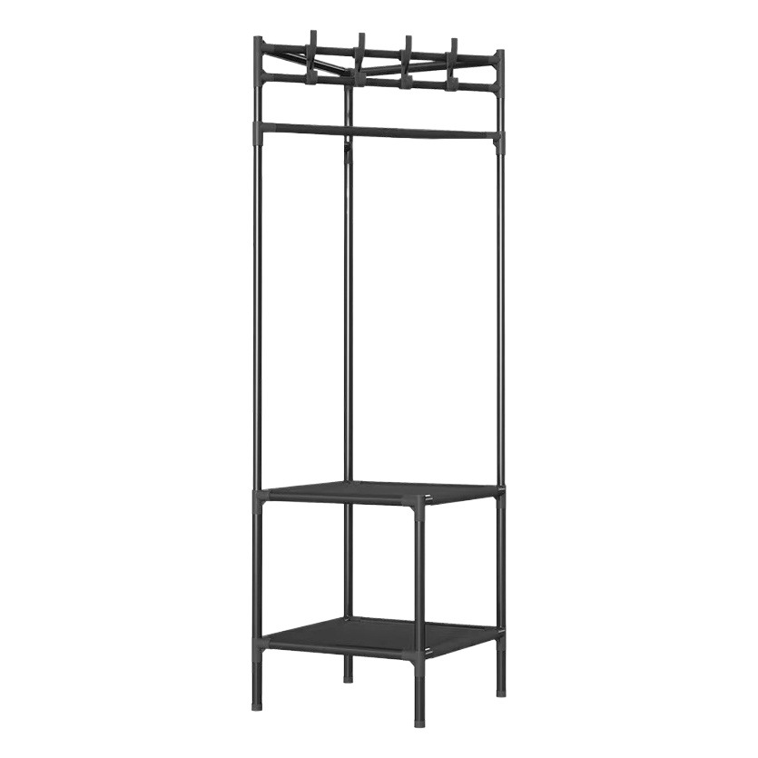 Corner Coat Rack Floor Hanger Multi-functional Bedroom Modern Simple Metal Storage Rack Household Hanger