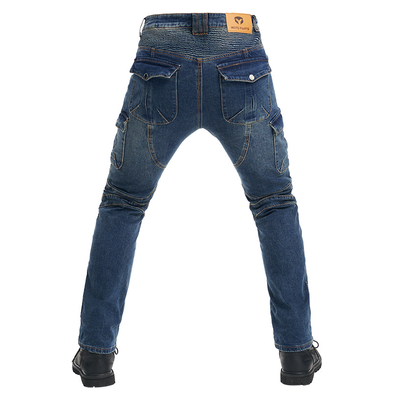 Picture of Factory Direct Sales Motorcycle Pants, Riding Jeans, Anti-Fall Motorcycle Rider Pants, Equipment Racing Pants for All Seasons