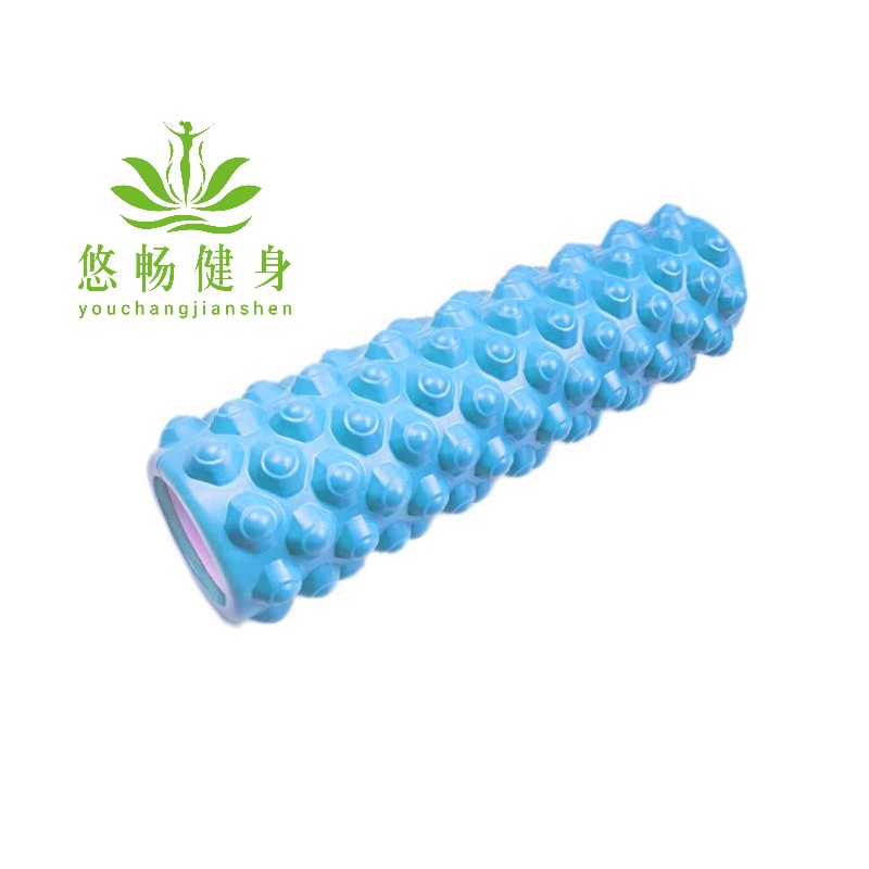 Picture of 45cm Hollow Yoga Column Eva Floating Point Mace Stereo Dot Fitness Foam Shaft Muscle Massage Relaxer