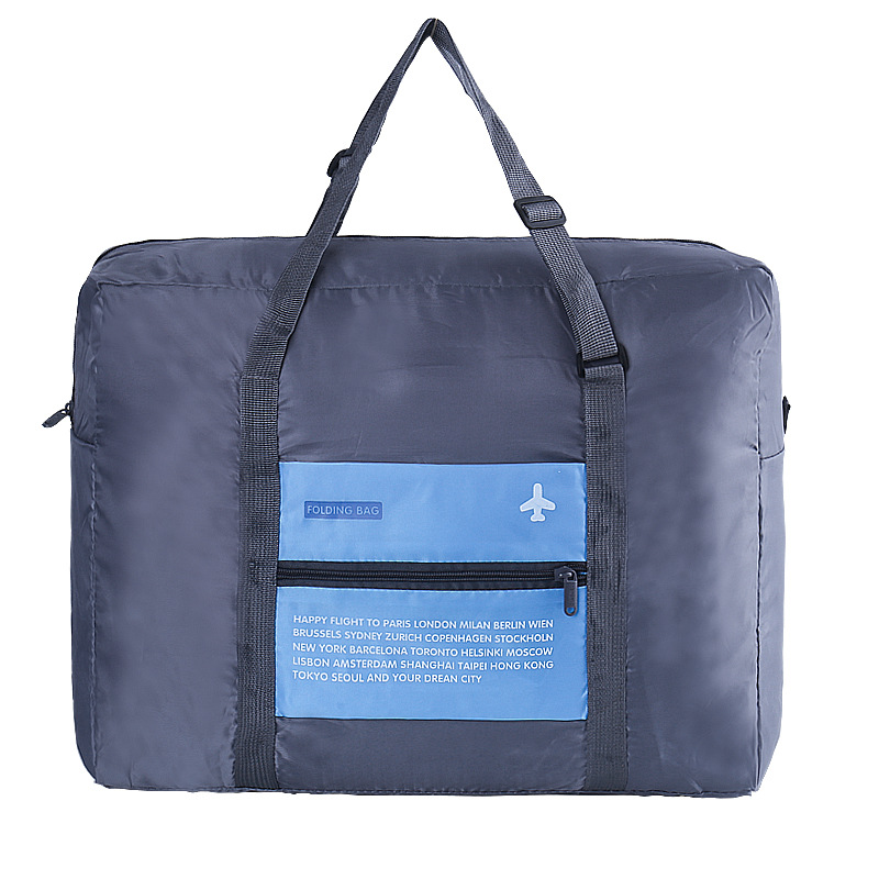Picture of Airplane Bag Folding Travel Bag Clothes Storage Bag Cover Trolley Case Airplane Bag LOGO Retractable Folding Storage Bag