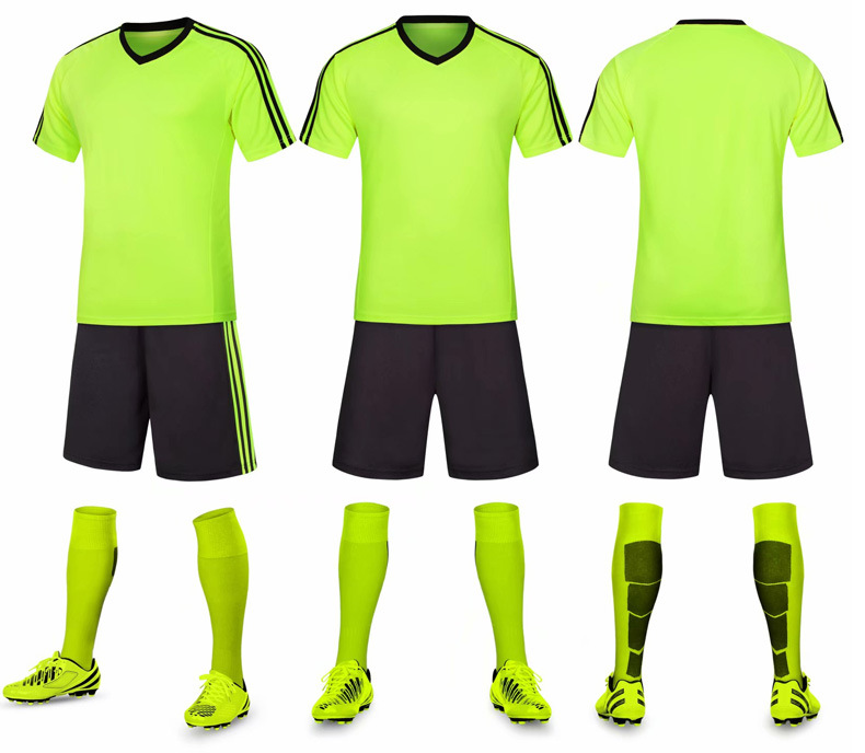Picture of New Football Clothes Training Clothes suit Men's and Women's Short-sleeved Summer Adult Children's Game Team Clothes Football Clothes Fixed Printing