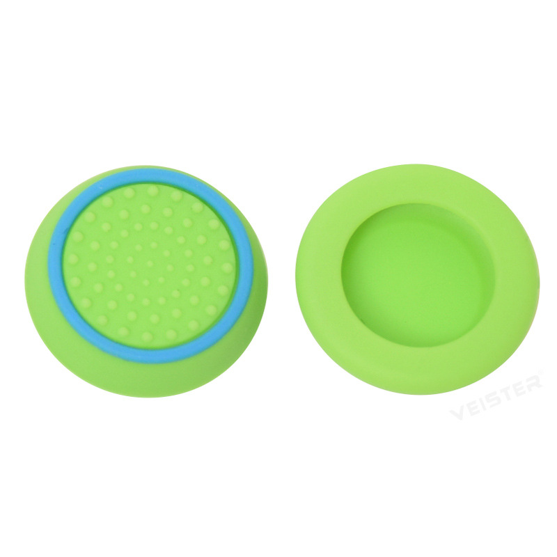 Picture of Ps4 Rocker Cap Xbox/Ps5 Game Console Mushroom Head Protection Key Cap Two-Color Handle Silicone Cap Luminous