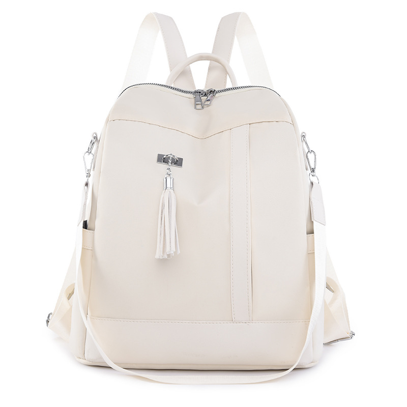 Picture of 2023 New Oxford Cloth Backpack Women's Lightweight All-match Tassel Backpack Daily Leisure Travel Bag