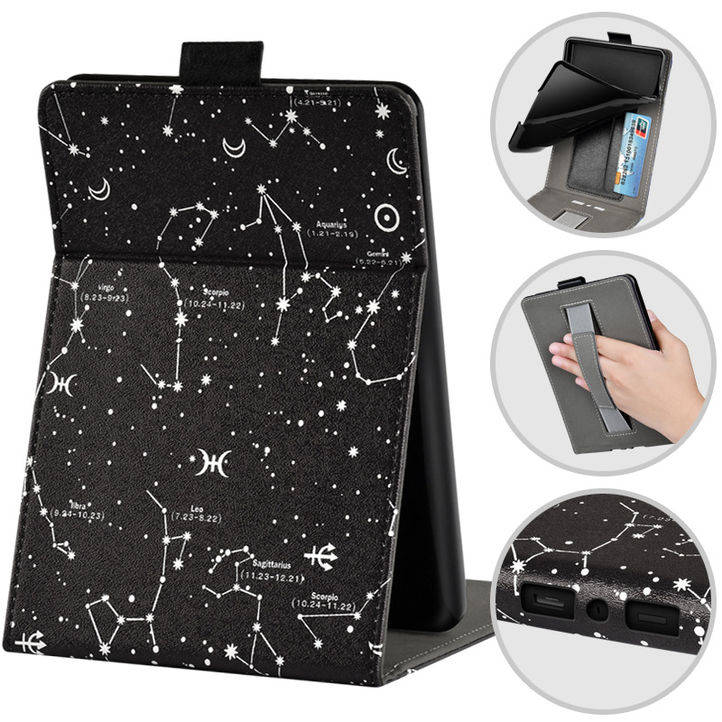 Picture of in stock Kindle paperwhite6543 Handheld Case 2024 Youth Edition 6 Inch Painted Leather Case