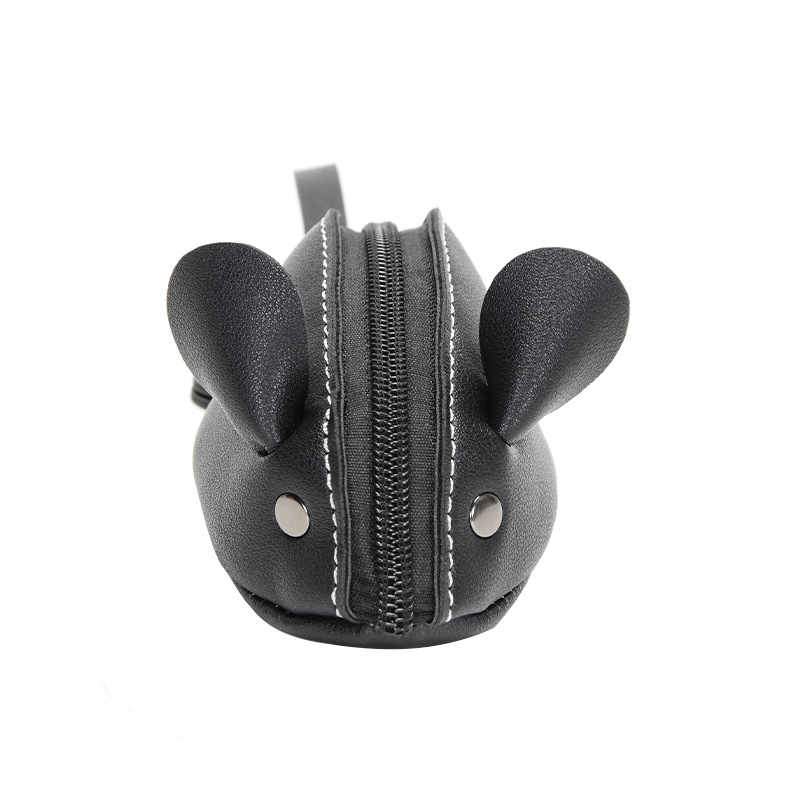 Picture of 2025 New Cross-border Coin Purse PU Leather Cute Simple Mouse Cartoon Key Bag Multi-functional Hand Storage Bag