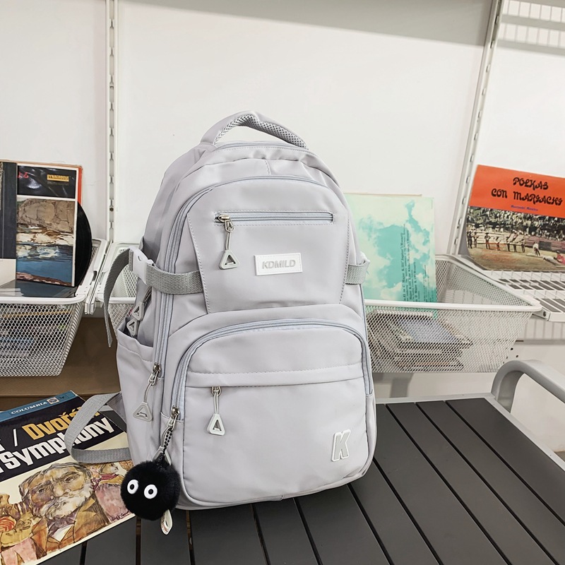 Picture of Backpack Large Capacity Female South Korea All-match High School Student College Student Schoolbag Mori Trendy Brand Junior High School Student Waterproof Backpack