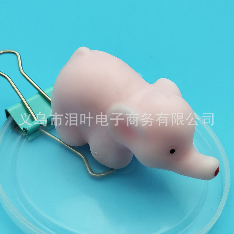Picture of Cross-border soft Glue Creative students decompression stall selling decompression pinch music small animal vent toys small dumplings