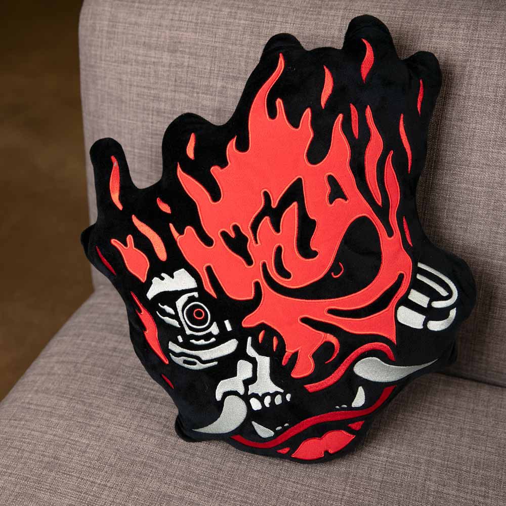 Game Cyberpunk 2077 Pillow Plush Doll Student Cross Border in stock