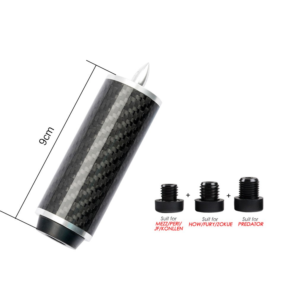 Picture of Metz Club Extension Pin Cue Jaguar Howe Nine Club Carbon Fiber Extension Pin Accessories Extension