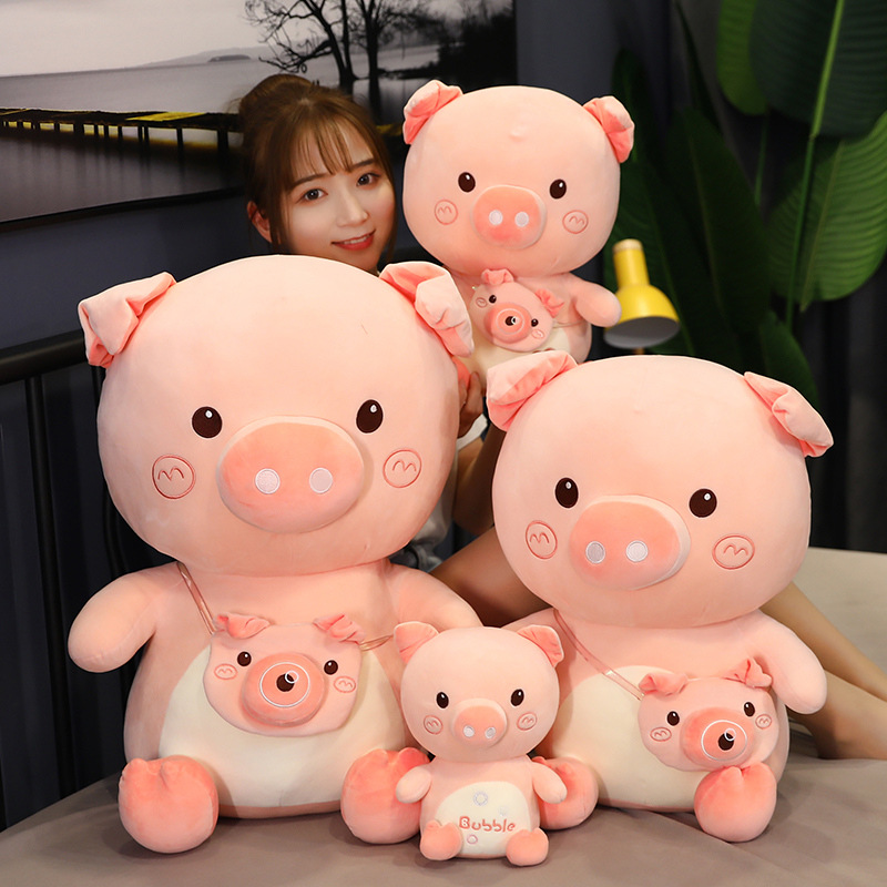 Internet Popular Bubble Pig Doll Camera Pig Doll Cute Plush Toy Girl's Sleeping Pillow Gift