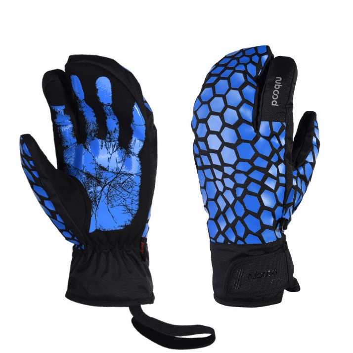 Picture of Burton Warm Men's and Women's Winter Windproof Ski Gloves Thickened and Velvet Outdoor Ski Gloves Customized