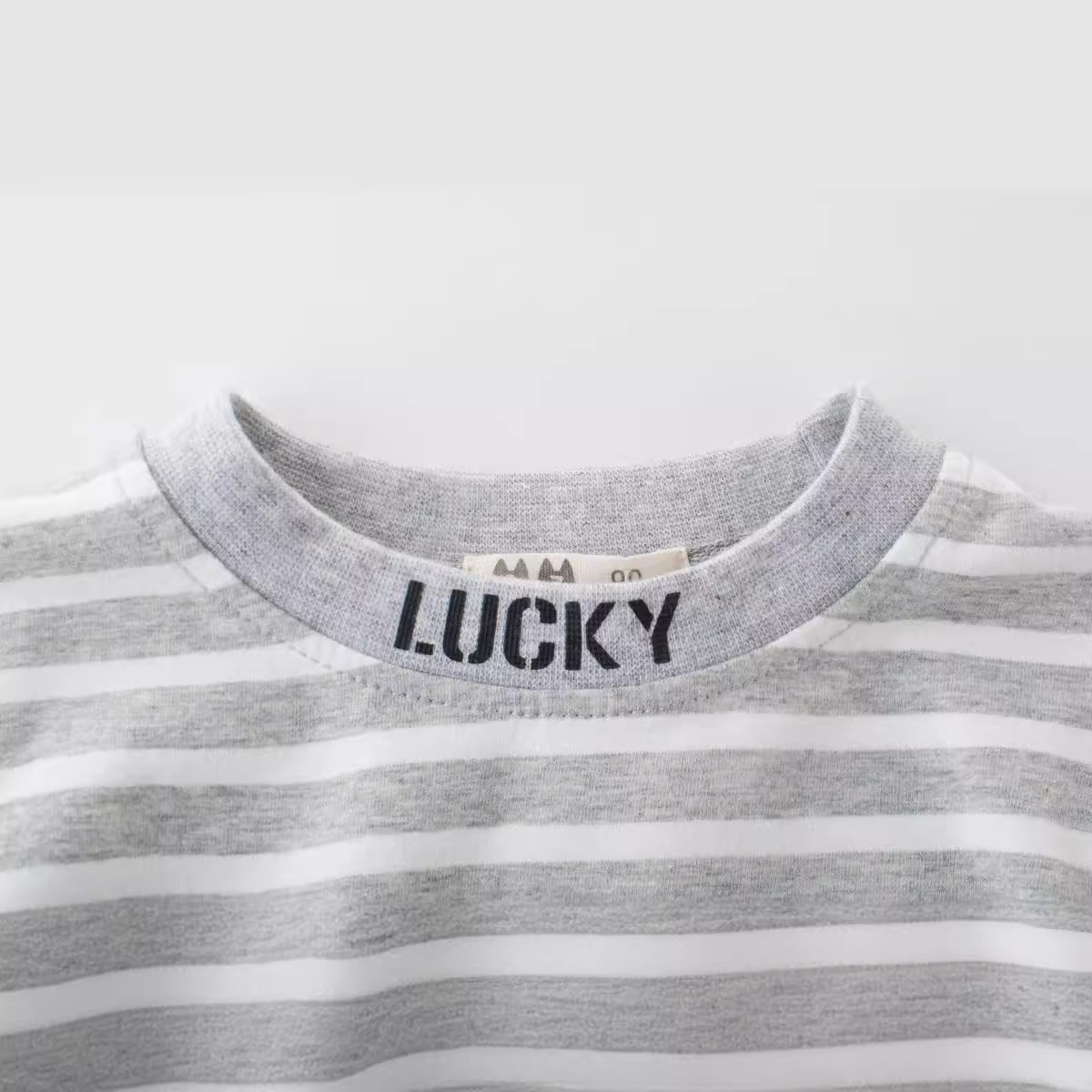Picture of 27Kids Children's Clothing 2024 Autumn Children's T-Shirt Girls' Bottoming Shirt Baby Clothes Striped Shirt Dropshipping