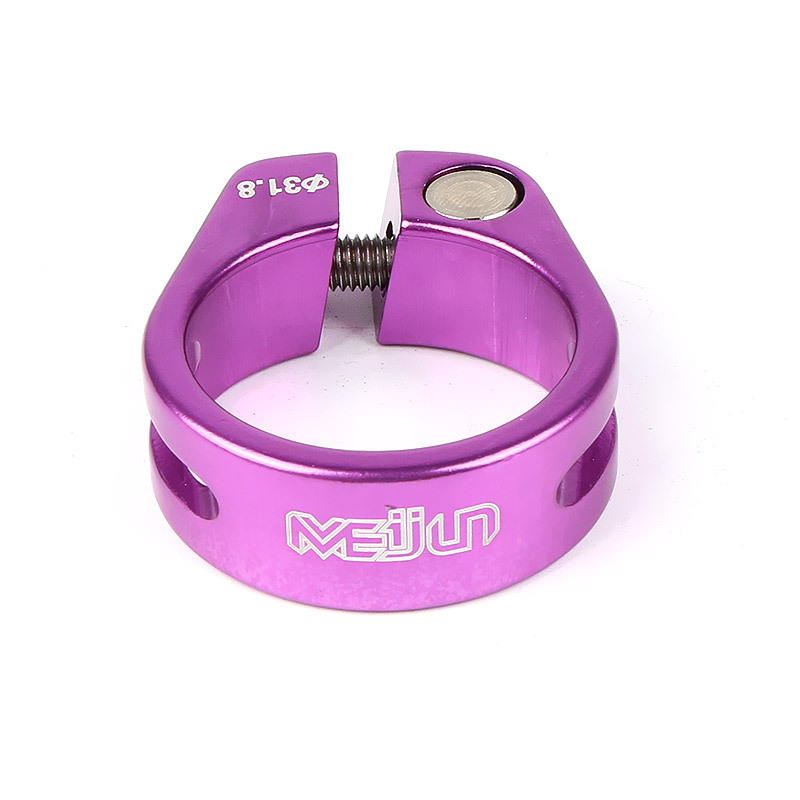 Picture of Mountain Bike Seat Clamp Seat Rod Lock Highway Seat Clamp 31.8 34.9mm Seat Clamp Cross Border