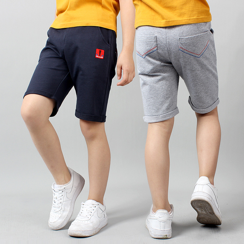 Picture of Boys summer Korean version of the new shorts children's clothing wholesale big children's cotton casual fashion pants children's pants