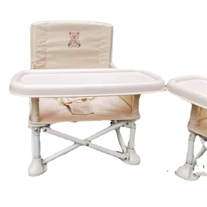 ins Korean Baby Dining Chair Convenient Folding Baby Learning Chair Baby Chair Children's picnic chair