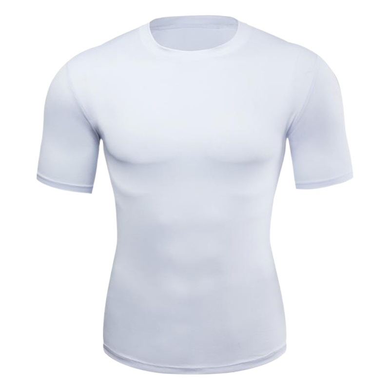 Outdoor tights men's sports top training suit quick-drying T-shirt breathable basketball fitness compression short-sleeved training suit