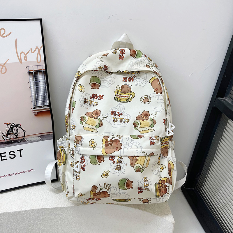 Picture of New Kapi Barra Backpack All-match Trendy Junior High School Student Schoolbag Cartoon Large Capacity Children's Backpack Wholesale