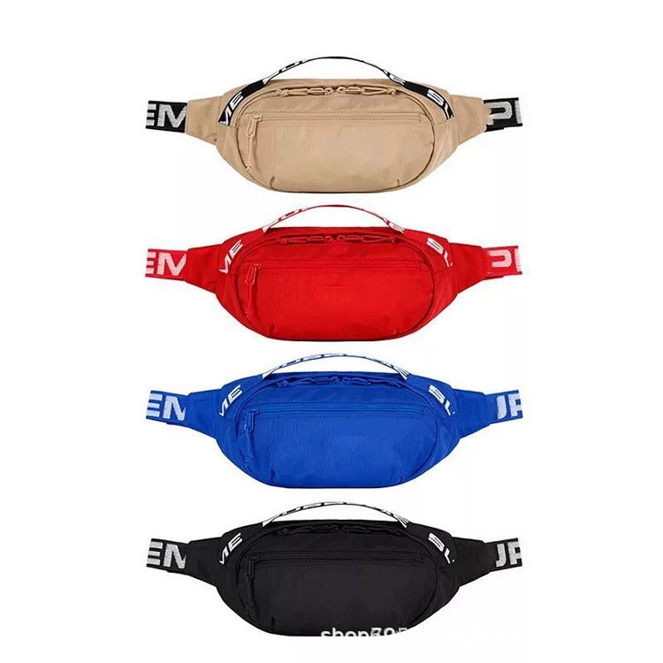 Sup 18Ss 19Ss Shoulder Bag Waist Bag Small Bag Crossbody Bag Trendy Brand Men's and Women's Small Hanging Bag