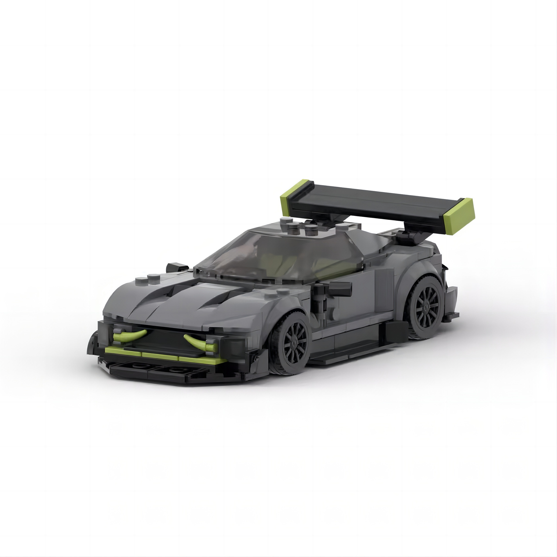 Picture of MOC compatible with Lego Aston Martin Vantage GT3 boys' car model assembling building blocks toy