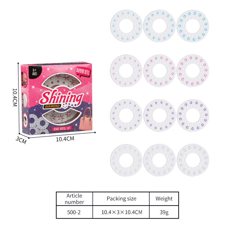 Picture of Cross-Border Magic Diamond Machine Children's Toys Wholesale Girls Hair Braider Play House Hair Accessories Makeup Nail Drill Machine
