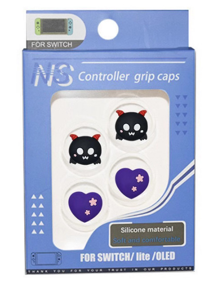Picture of Switch Rocker Cap Nintendo Silicone Cow Rocker Cover Ns Lite Protective Cover Handle Rocker Protective Cap