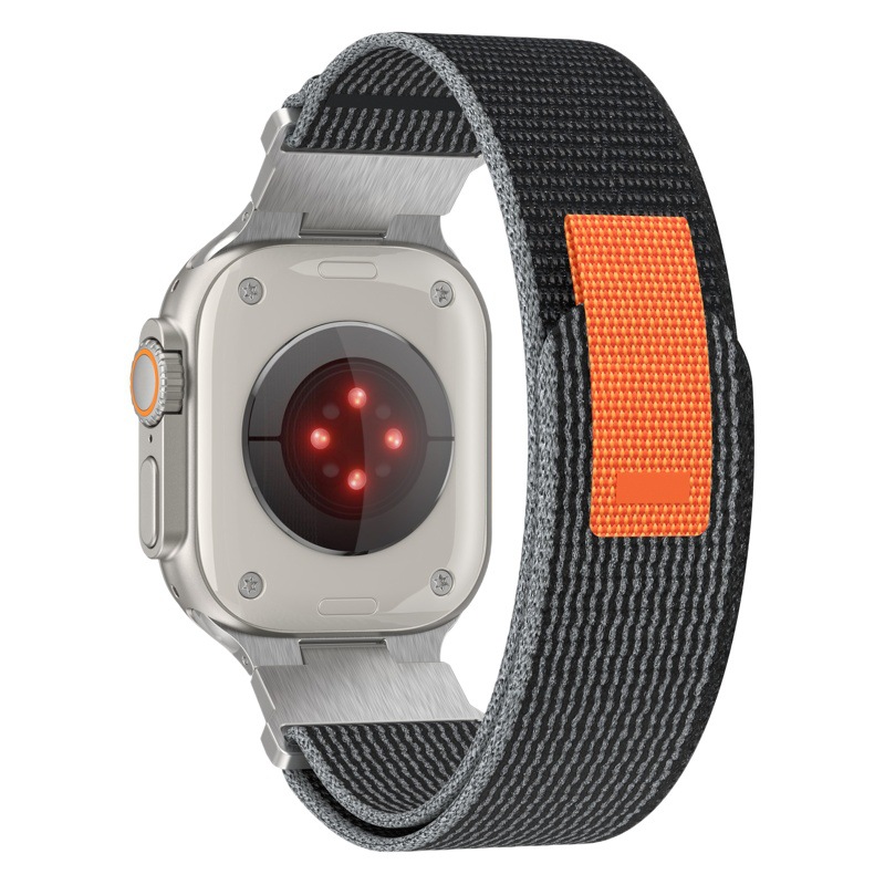 Suitable for Apple Watch strap mecha wild diameter nylon loop appleiwatch9Ultra2 watch strap wholesale